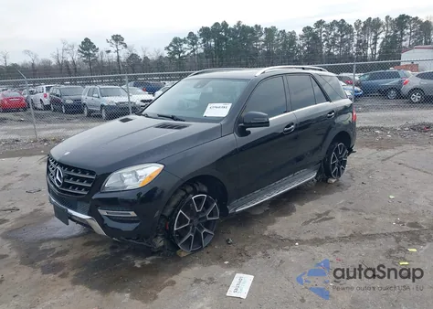 2015 Mercedes-Benz Ml 350 4Matic из США, поврежденный, VIN 4JGDA5HB0FA597327
